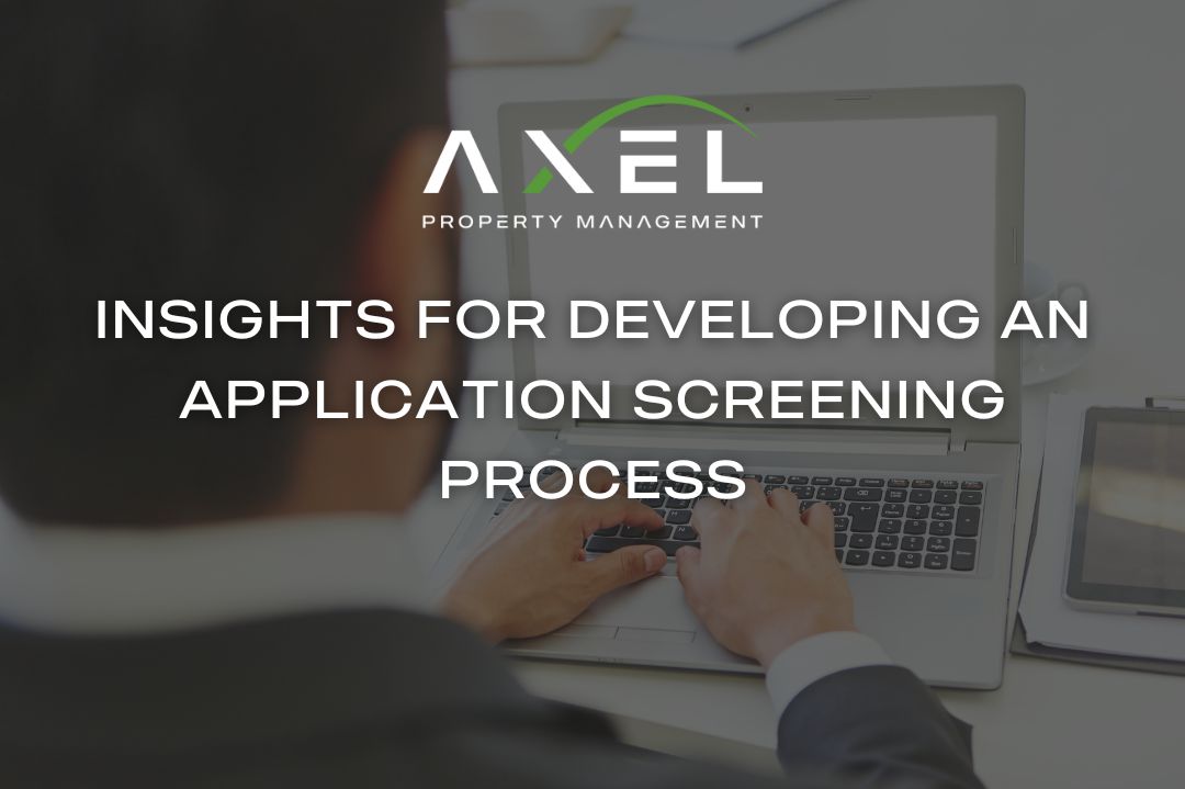 Insights for Developing an Application Screening Process